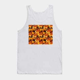 Halloween Cats Meow Tank Top